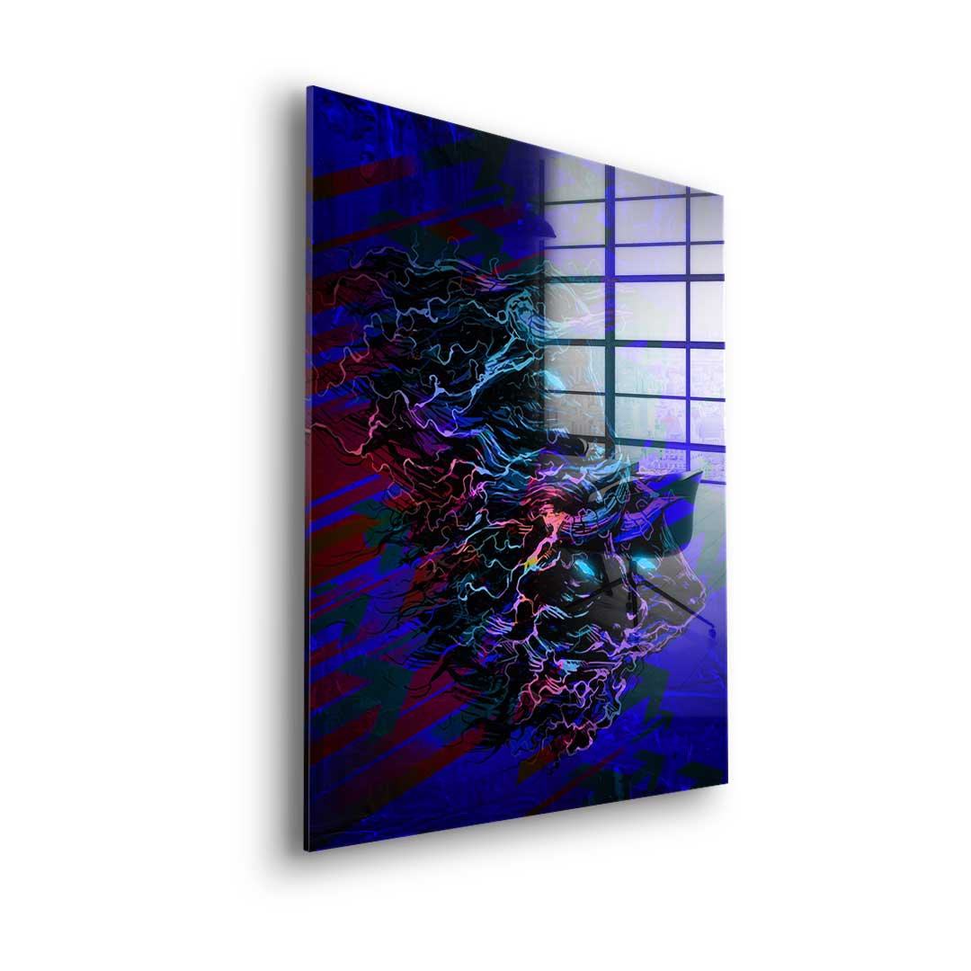Aggressive trade - acrylic glass