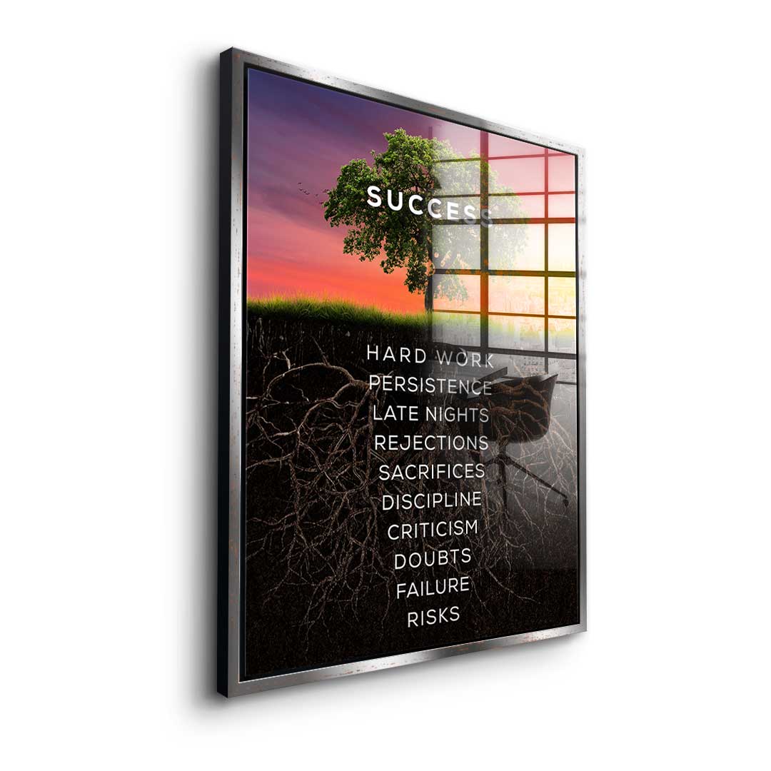 Bree of success - acrylic glass