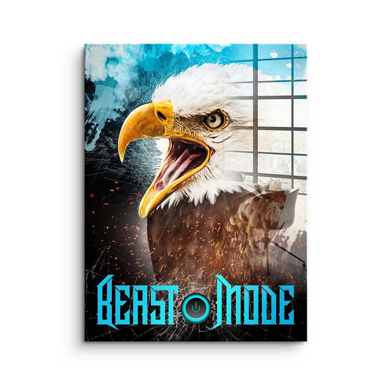 Beast Mode Eagle - Acrylglas