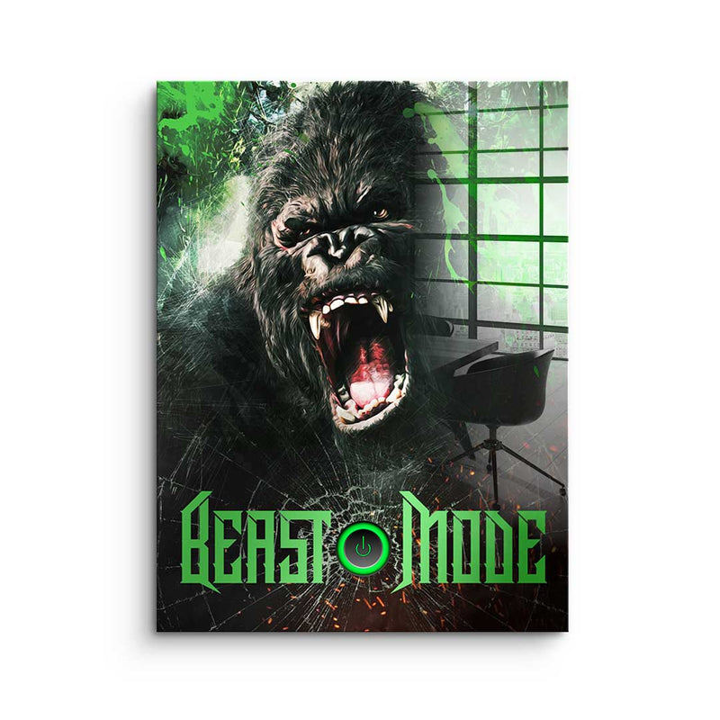 Beast Mode Gorilla - Acrylglas