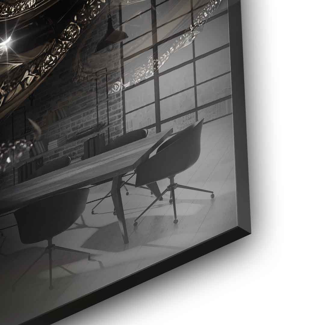 Become so rich - acrylic glass