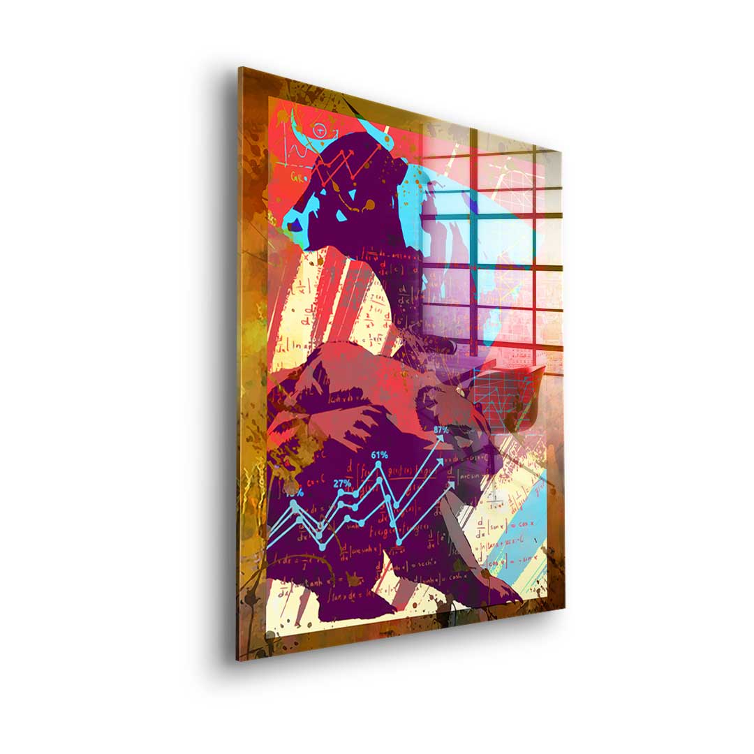 Bull & Bear - Acrylic glass
