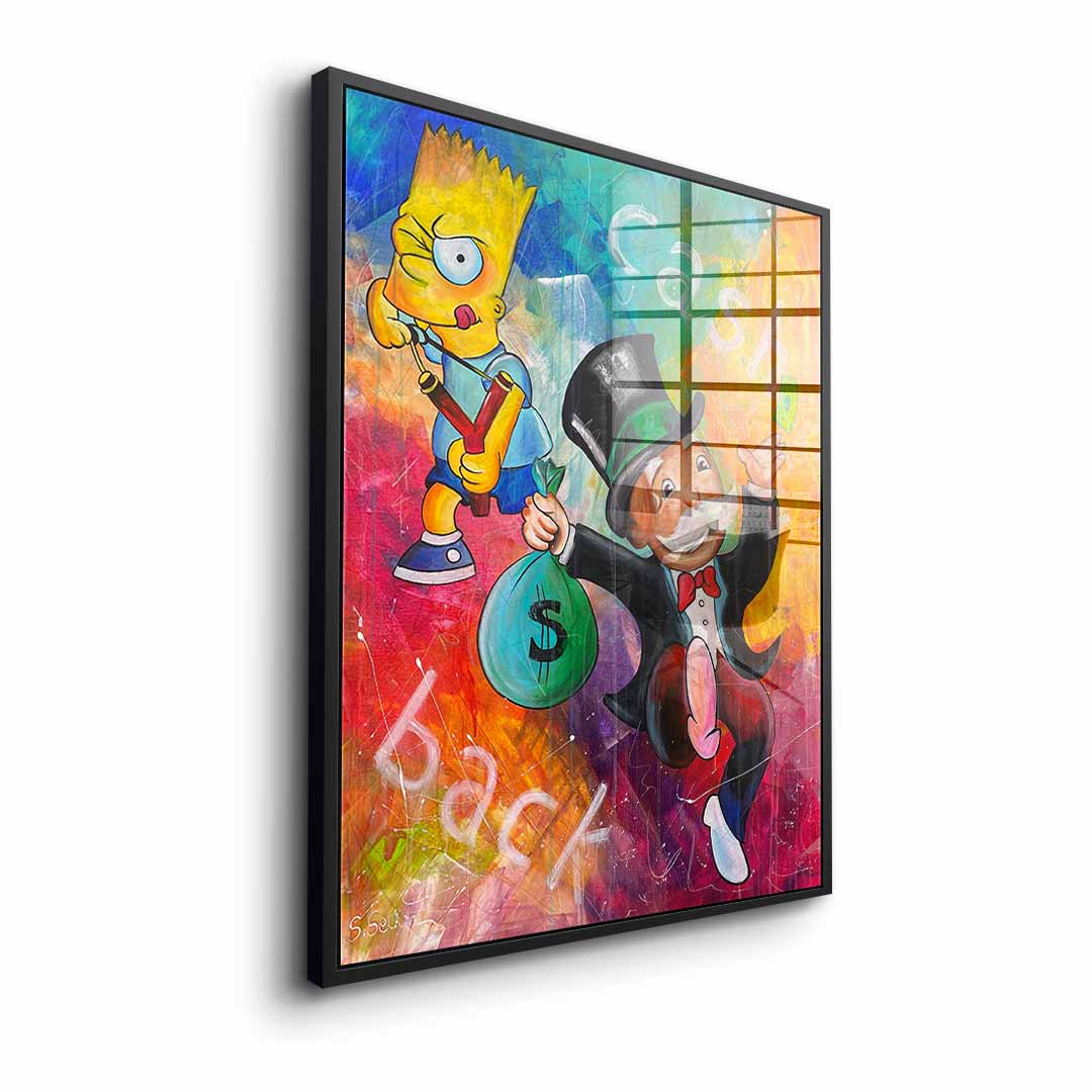 Cash back - acrylic glass