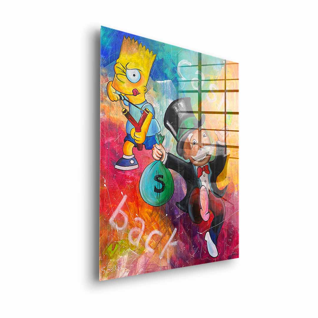 Cash back - acrylic glass