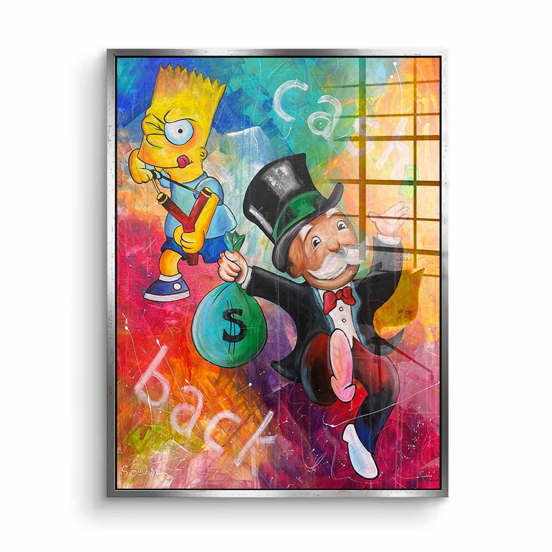 Cash back - acrylic glass