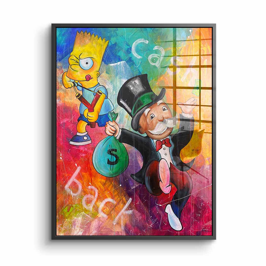 Cash back - acrylic glass