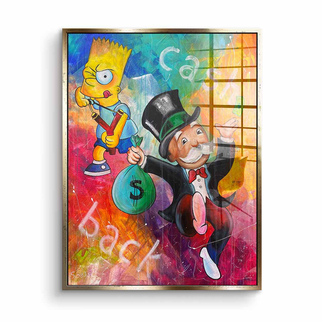 Cash back - acrylic glass