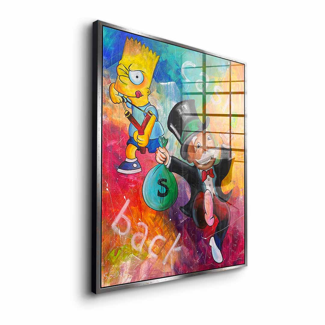 Cash back - acrylic glass