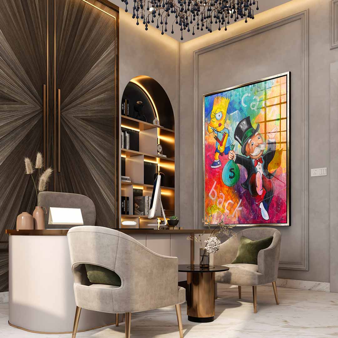 Cash back - acrylic glass