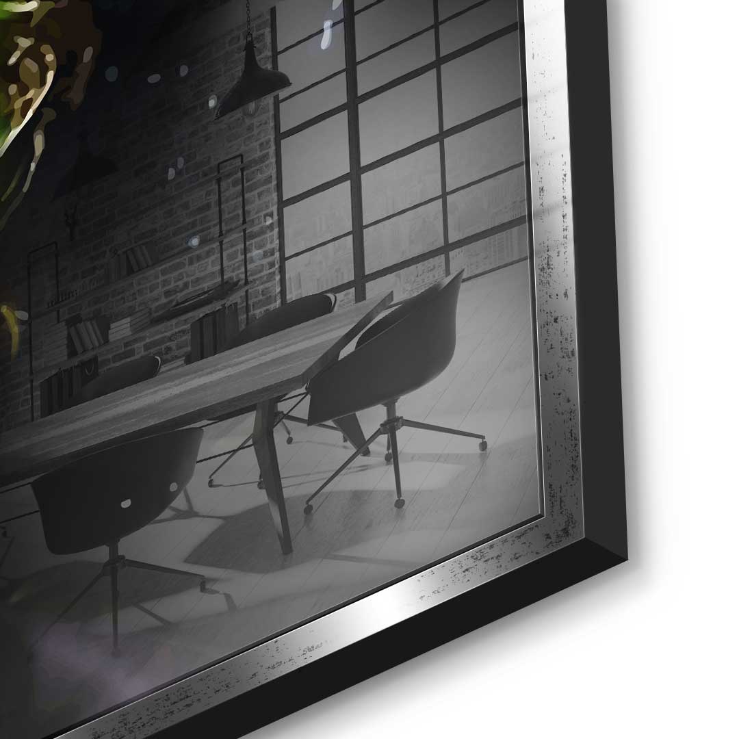 Crazy joker - acrylic glass