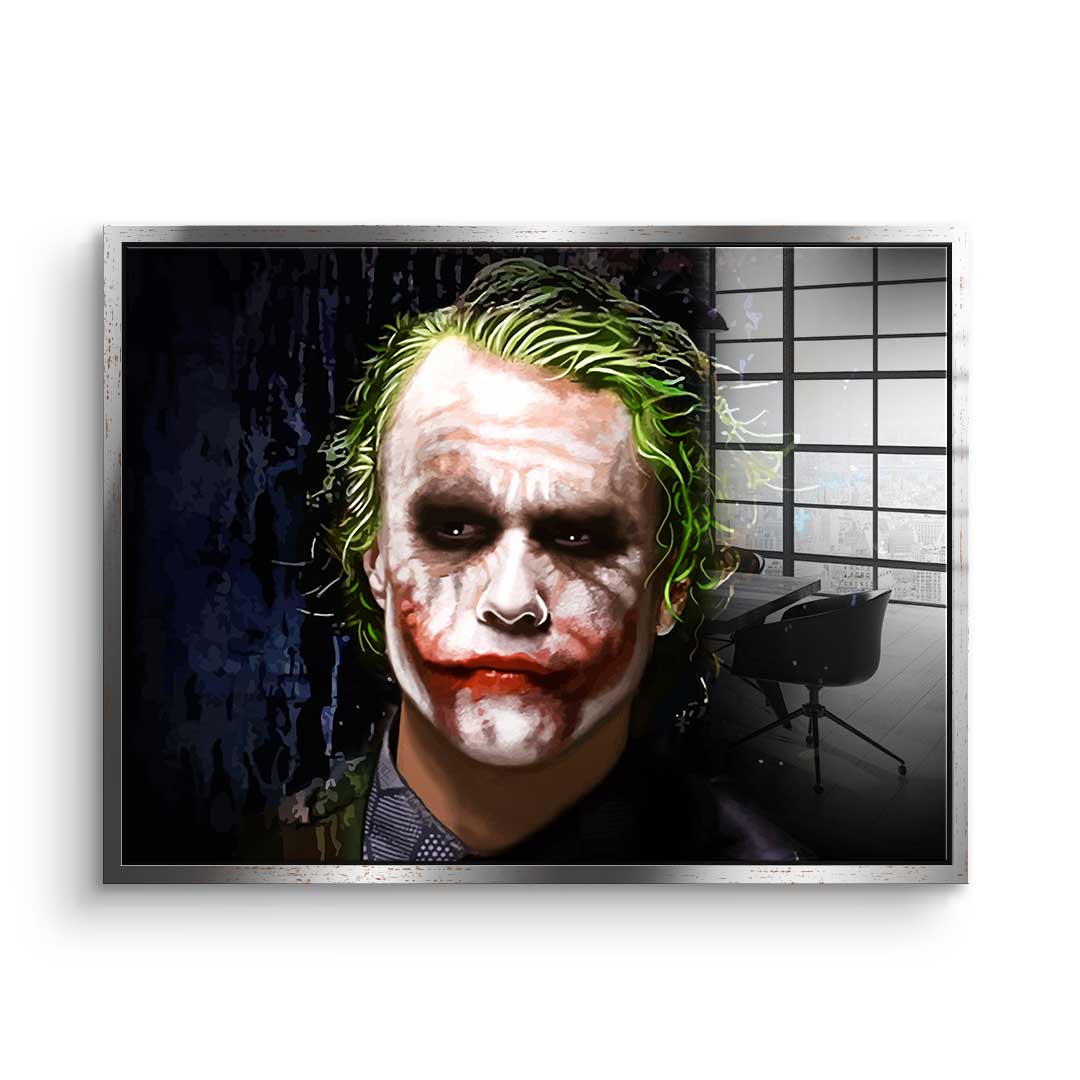 Crazy joker - acrylic glass