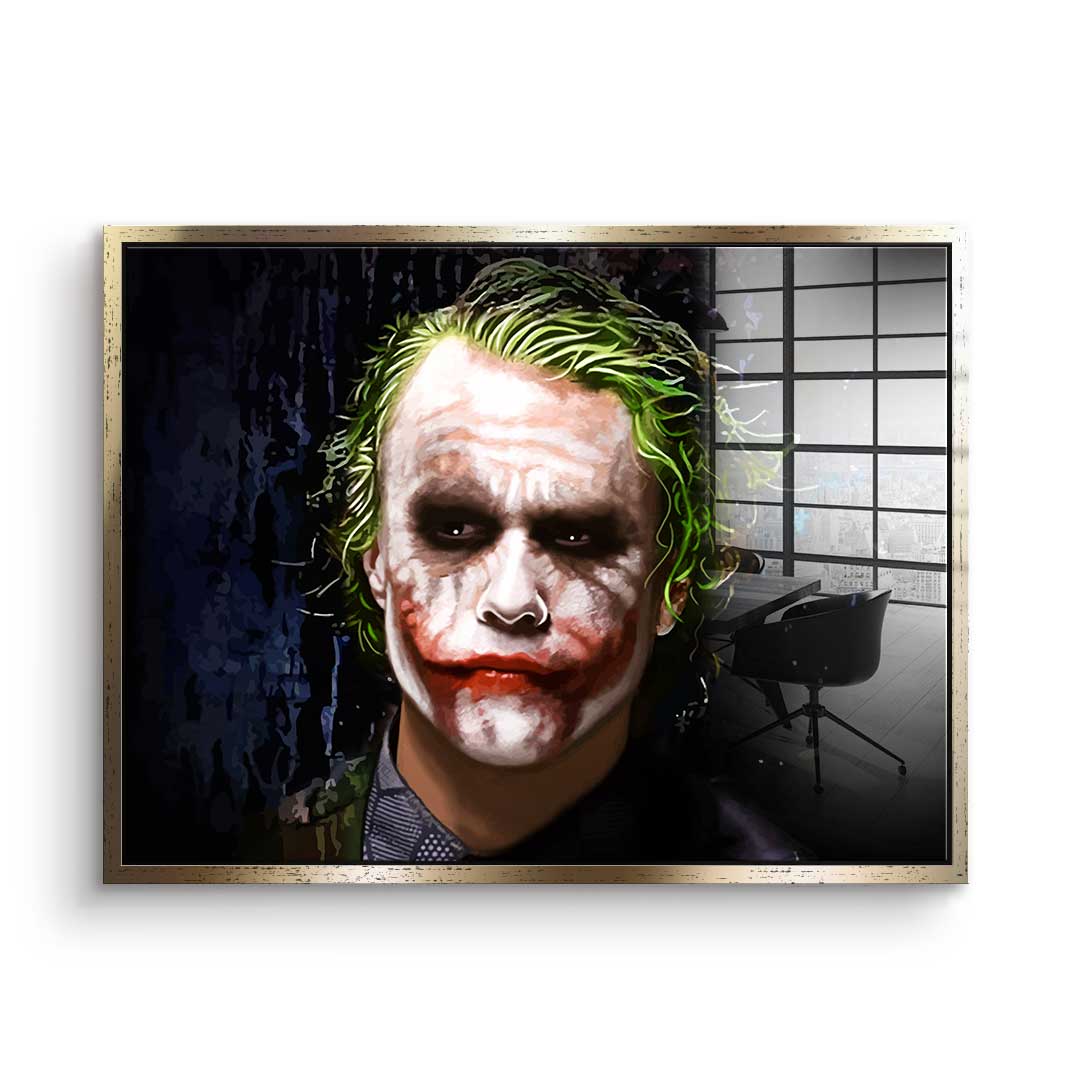 Crazy joker - acrylic glass