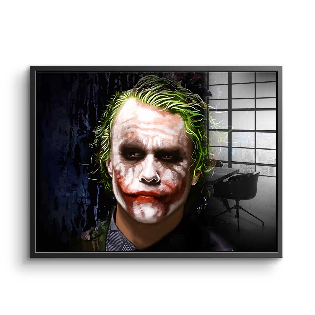 Crazy joker - acrylic glass