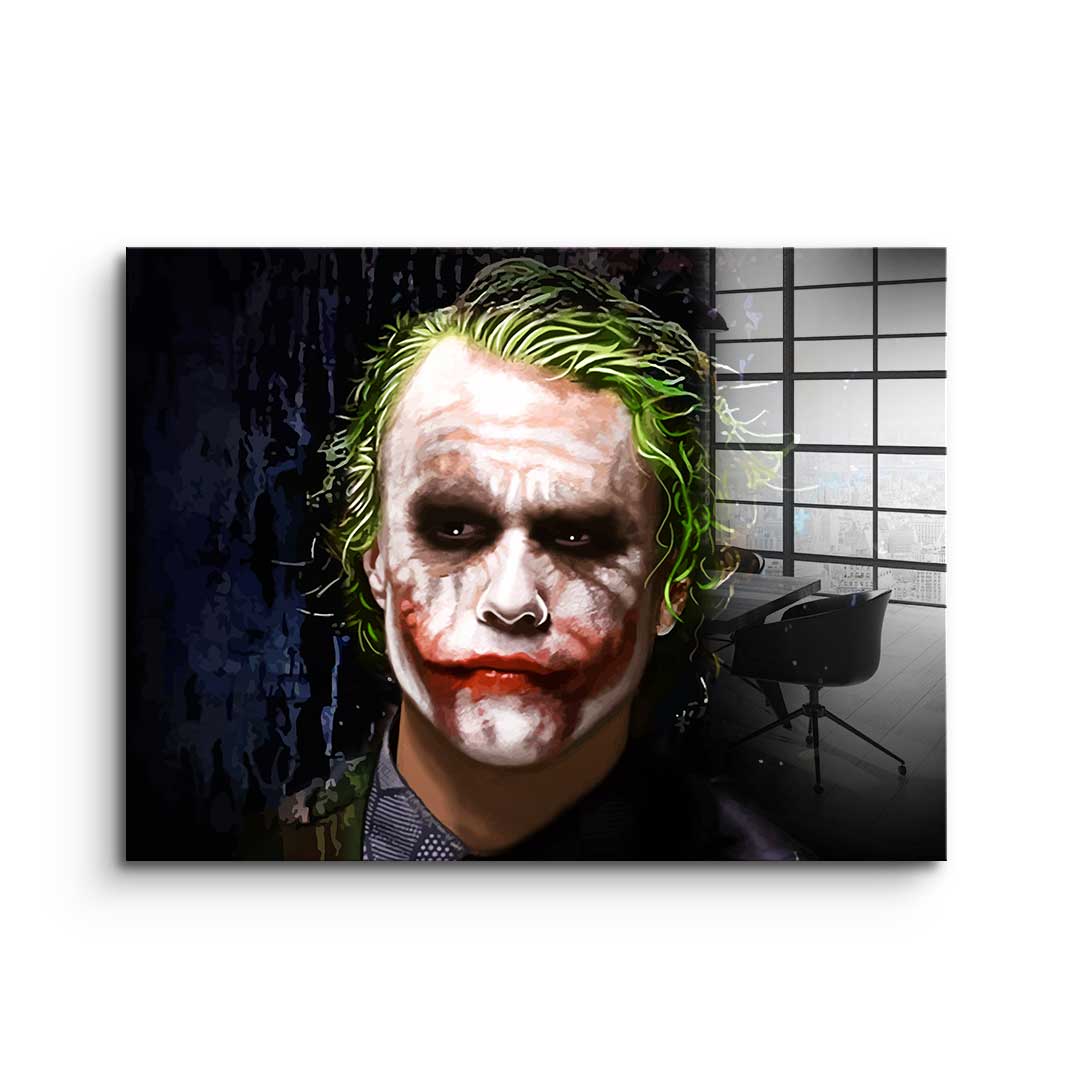 Crazy joker - acrylic glass