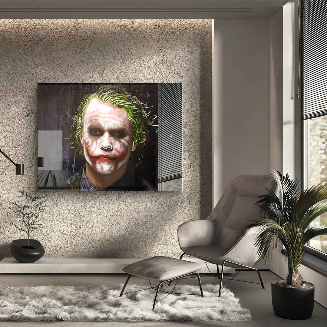 Crazy joker - acrylic glass