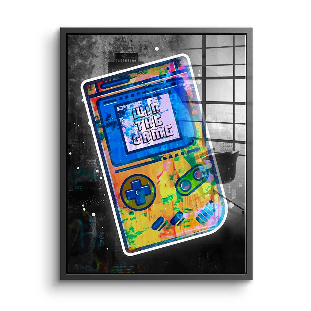 Win the game - acrylic glass