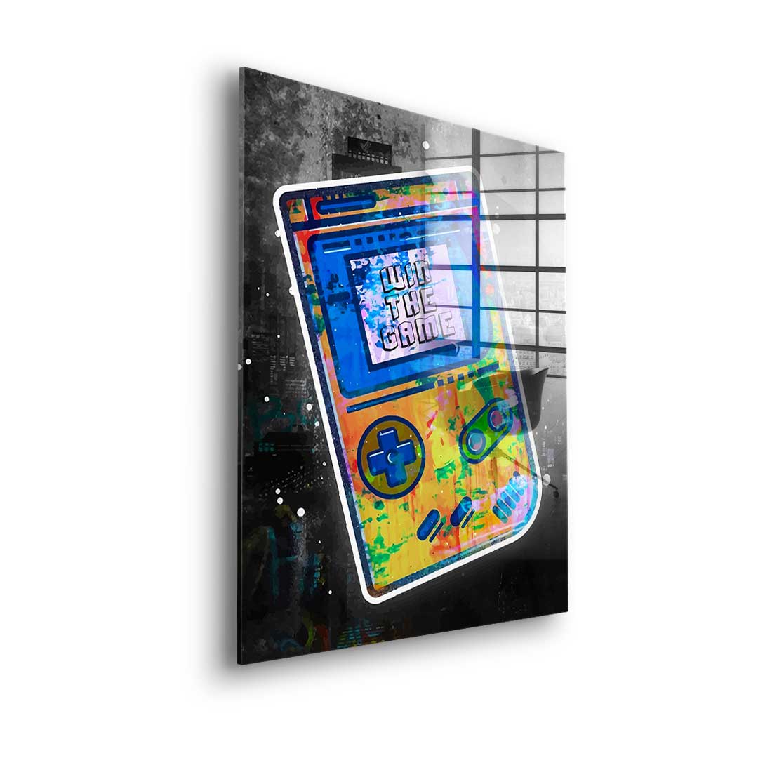 Win the game - acrylic glass