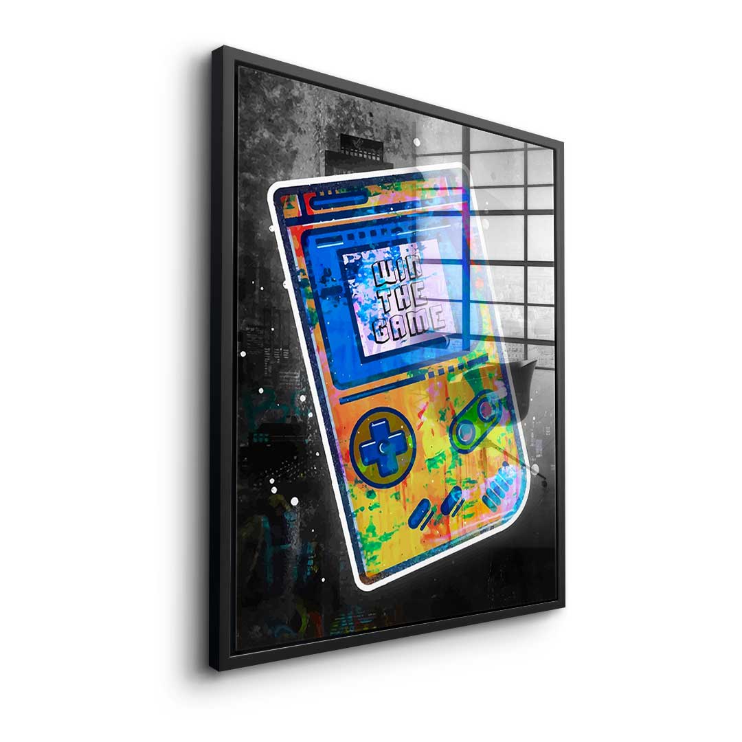 Win the game - acrylic glass