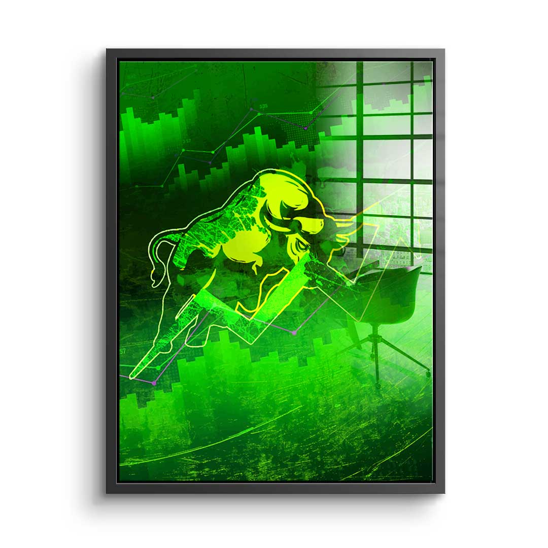 Green power - acrylic glass