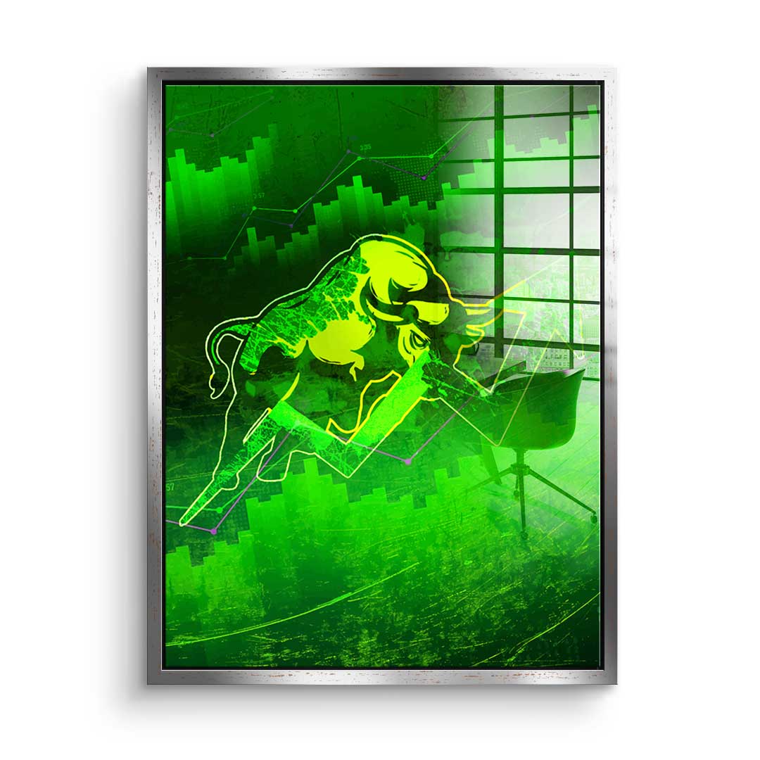 Green power - acrylic glass