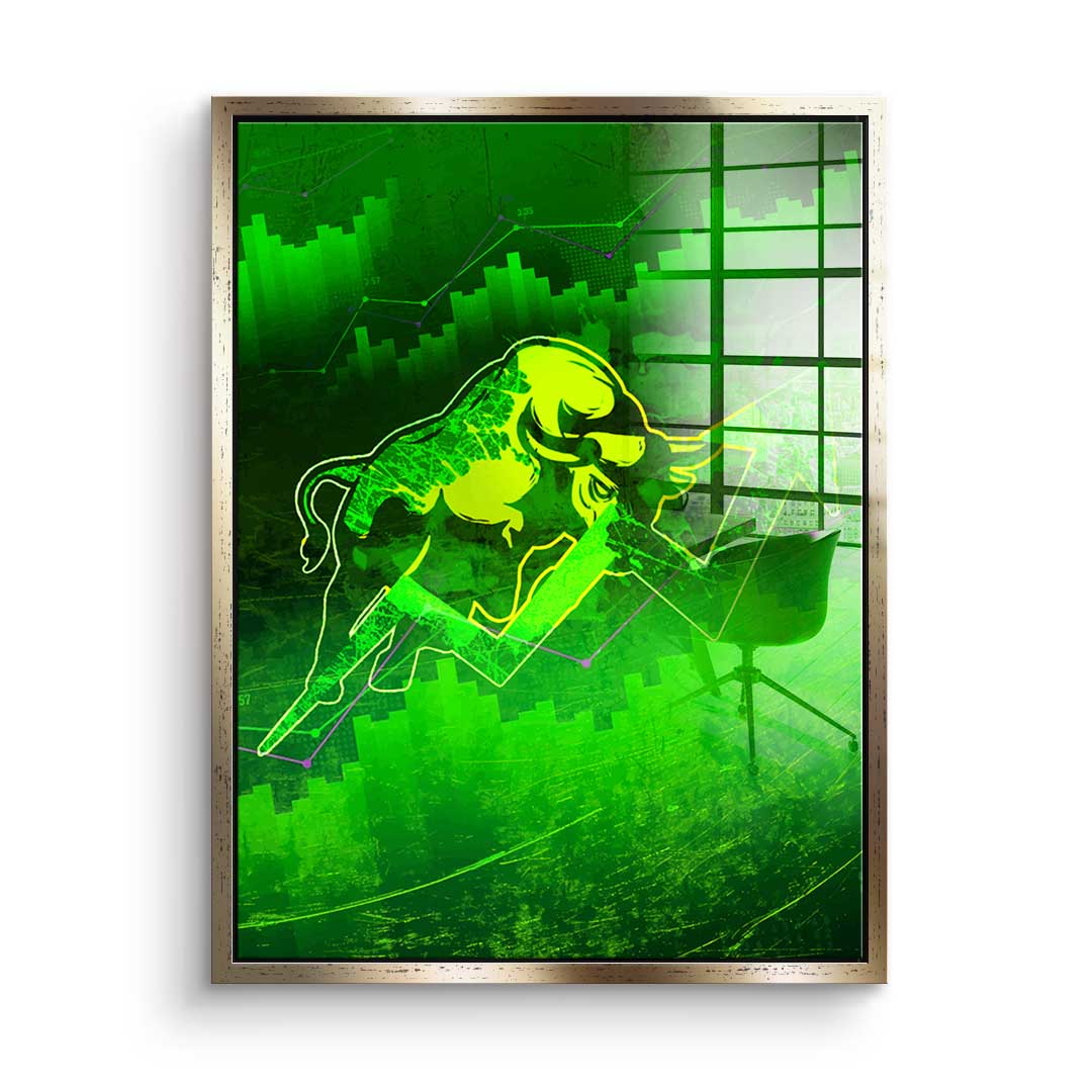 Green power - acrylic glass