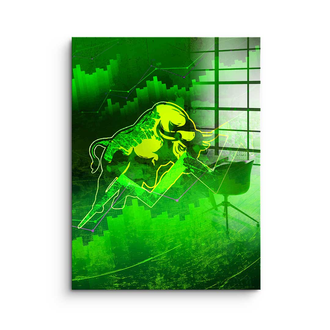 Green power - acrylic glass