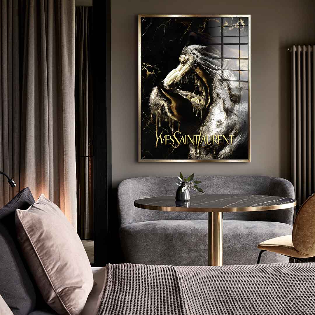 Luxury Tiger - Acrylglas