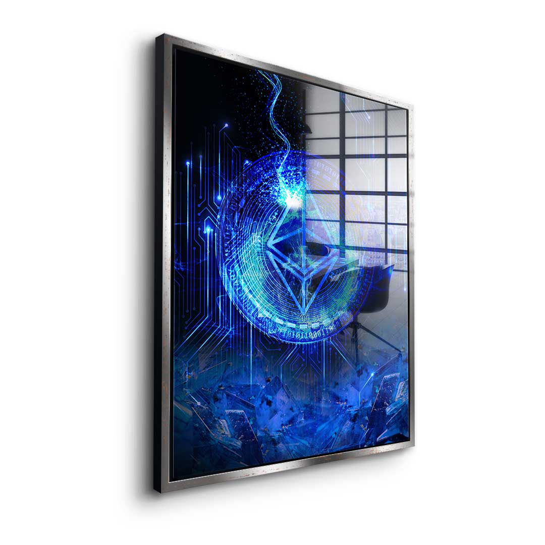 Matrix Ethereum - Acrylglas
