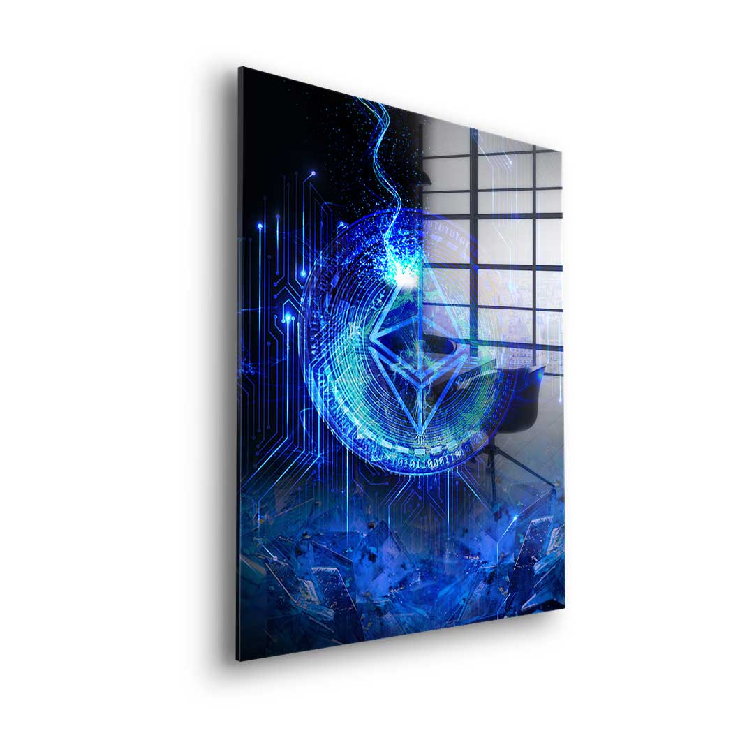 Matrix Ethereum - Acrylglas