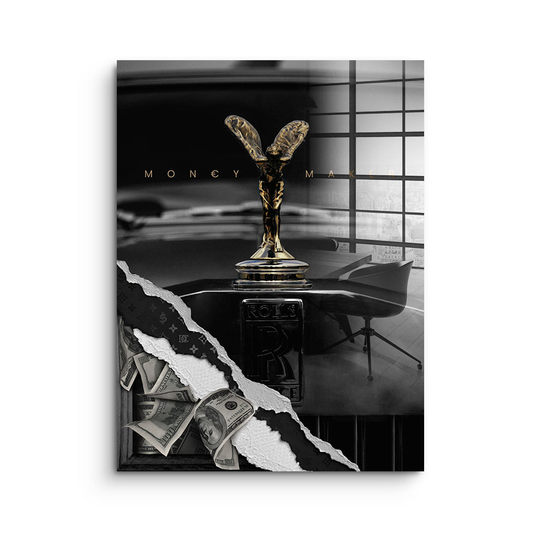 Money Maker - acrylic glass