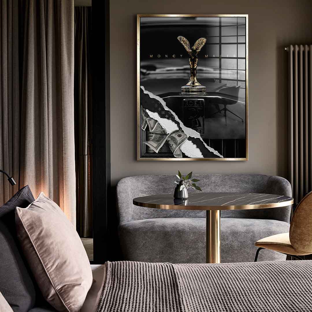 Money Maker - acrylic glass