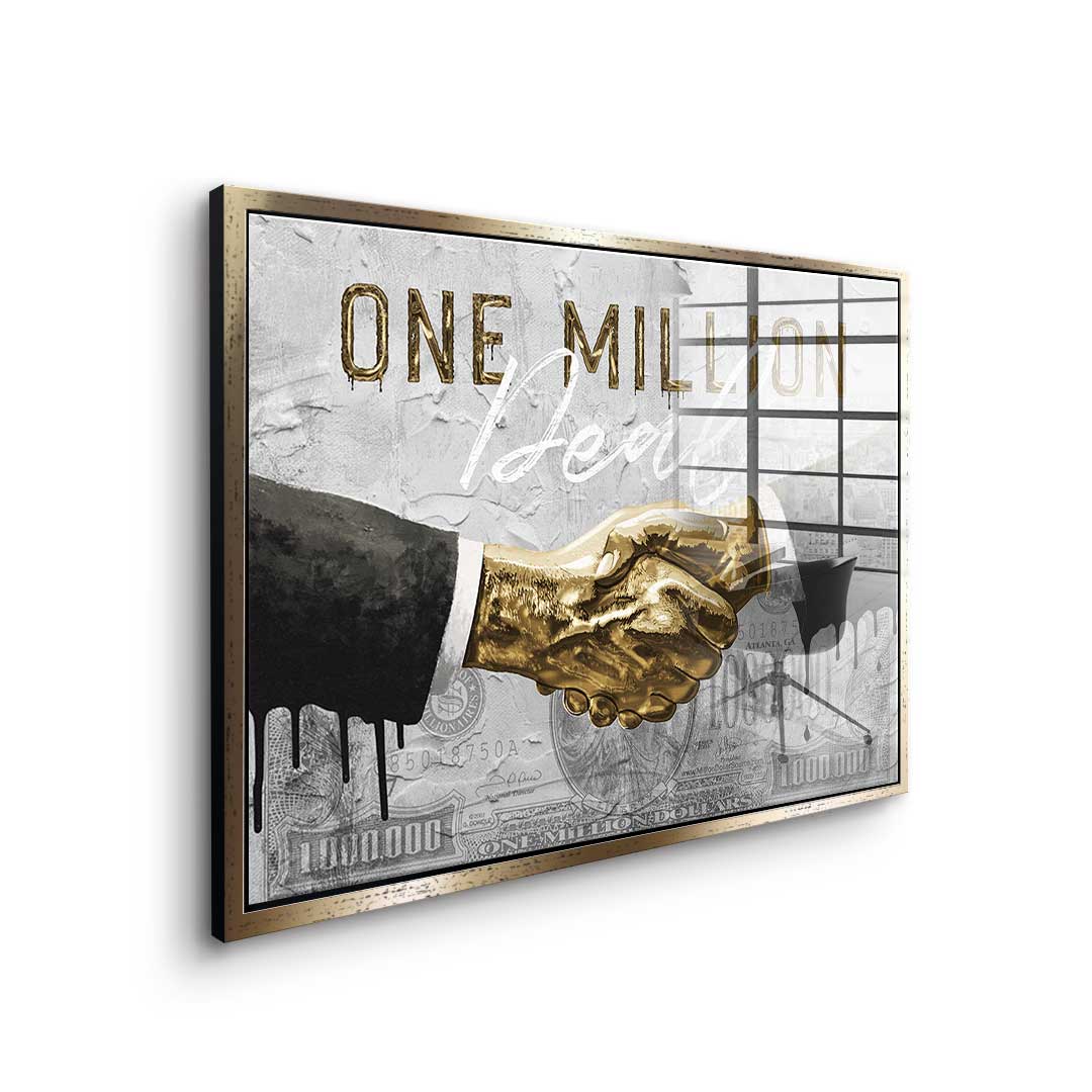 One Million Deal - Acrylic glass