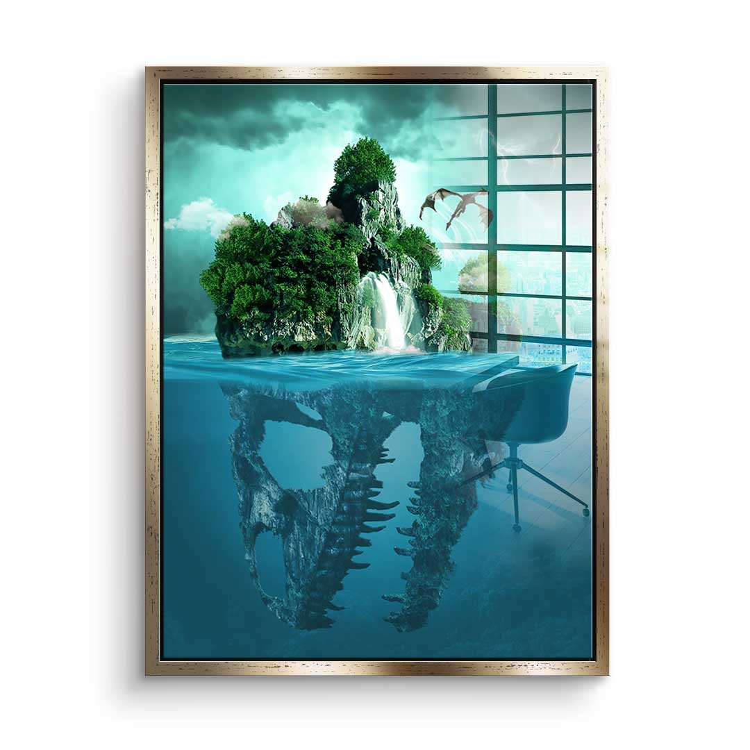 Island With Two Faces - Acrylglas
