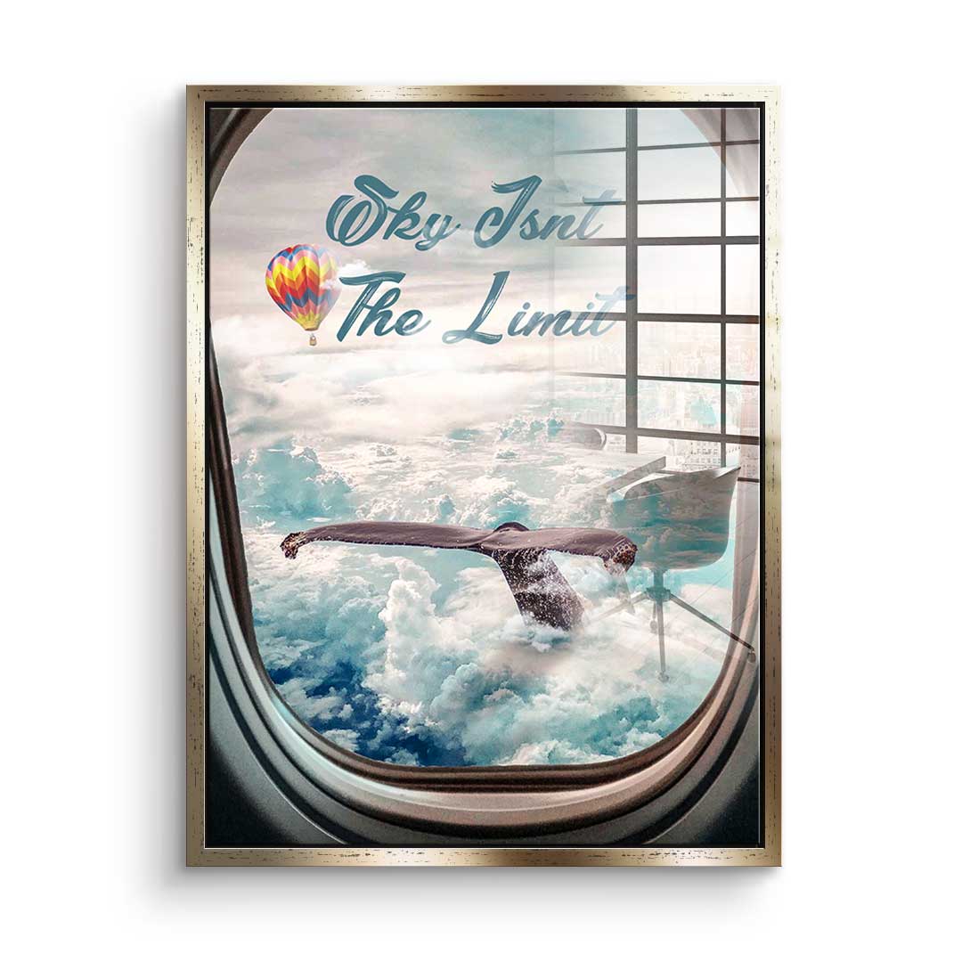 The Sky isn't The Limit - Acrylglas