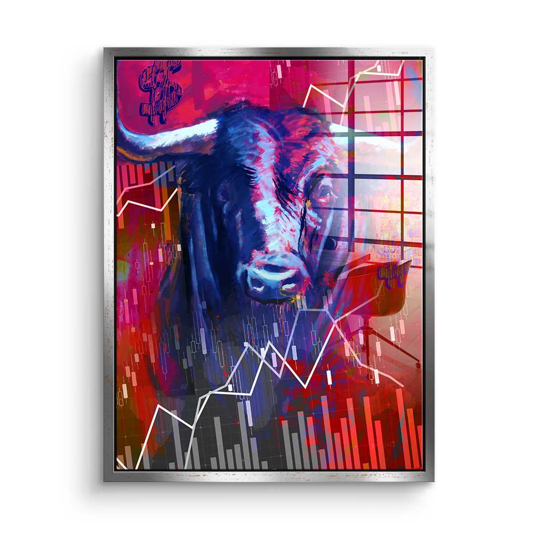 Red power - acrylic glass