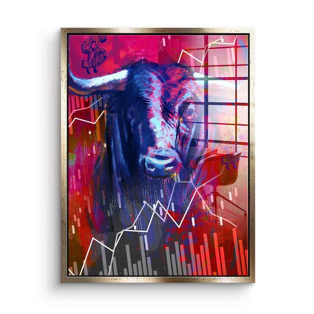 Red power - acrylic glass