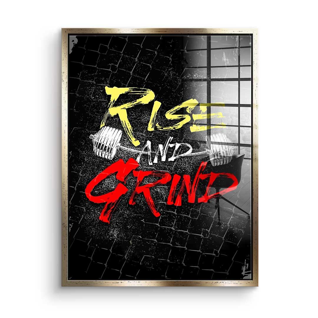 Rise And Grind - Acrylglas