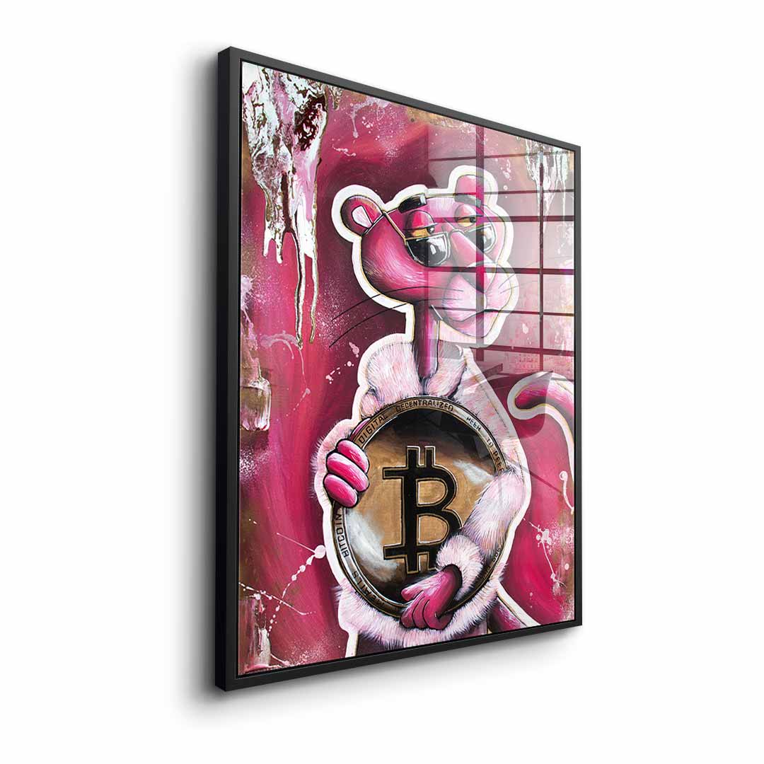 Bitcoin Panther - Acrylglas