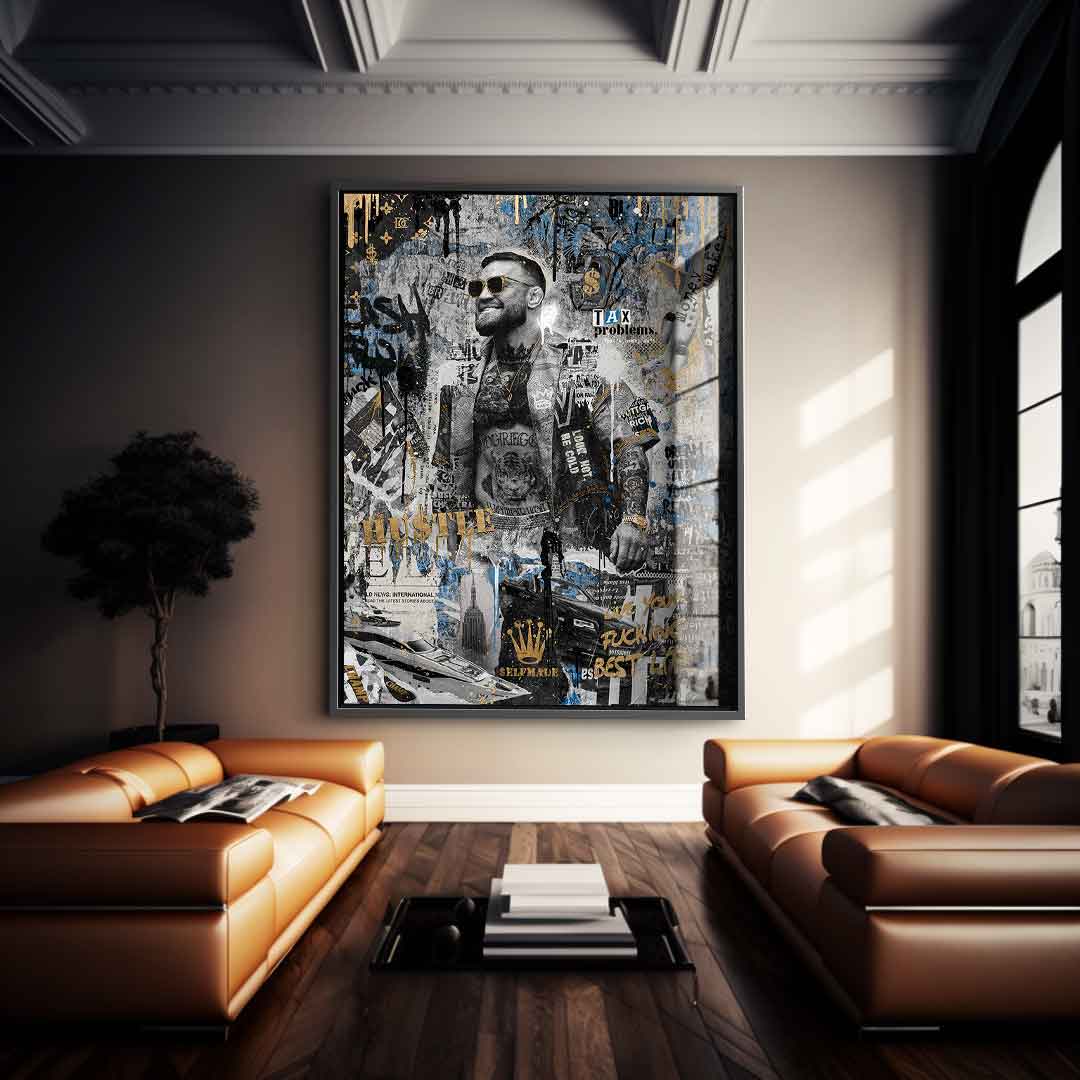 Tax problem $ - acrylic glass