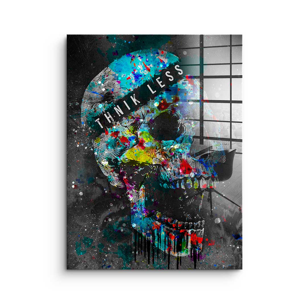 Think Less - Acrylglas