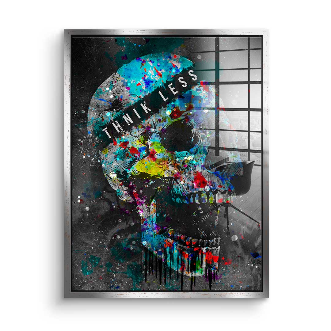Think Less - Acrylglas