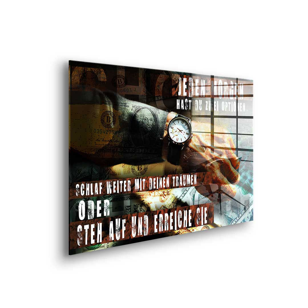 You have Two Choices - acrylic glass