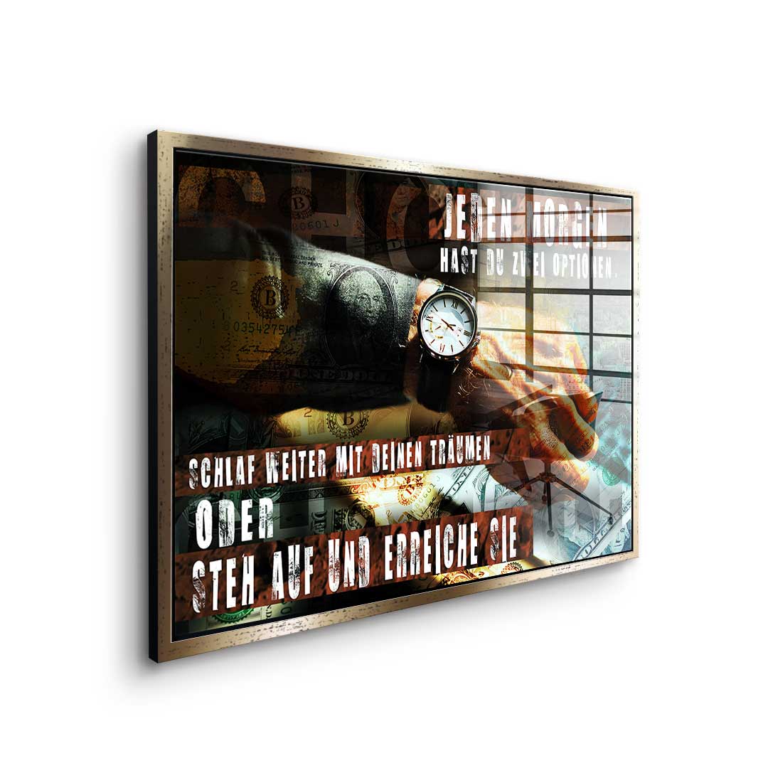 You have Two Choices - acrylic glass