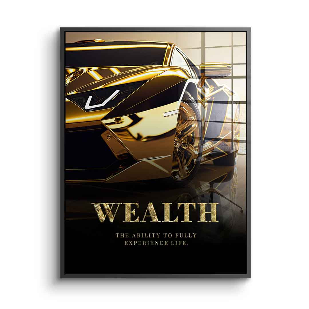 Wealth - Acrylglas