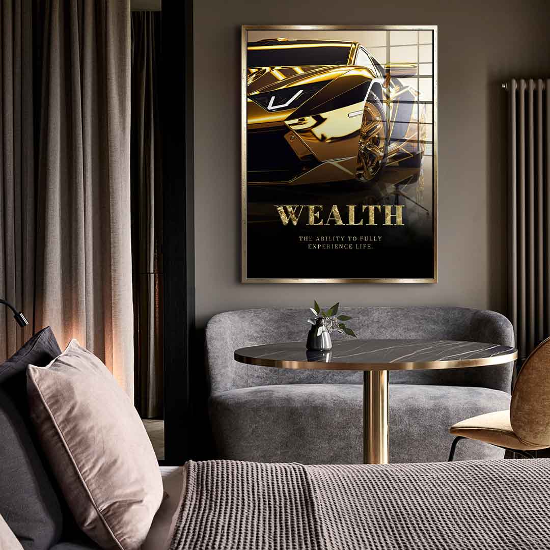 Wealth - Acrylglas