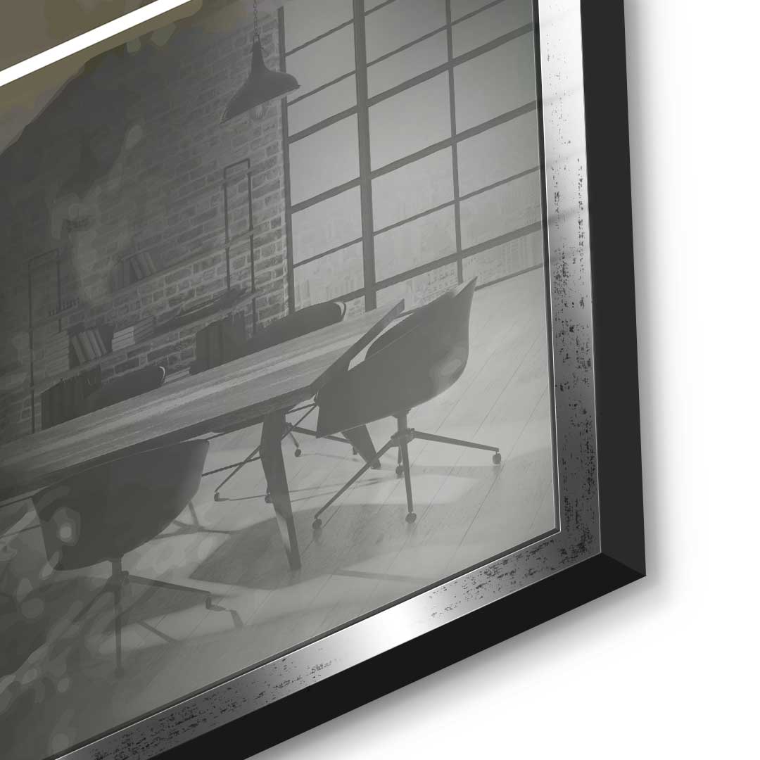 Winners Never Quit - Acrylglas
