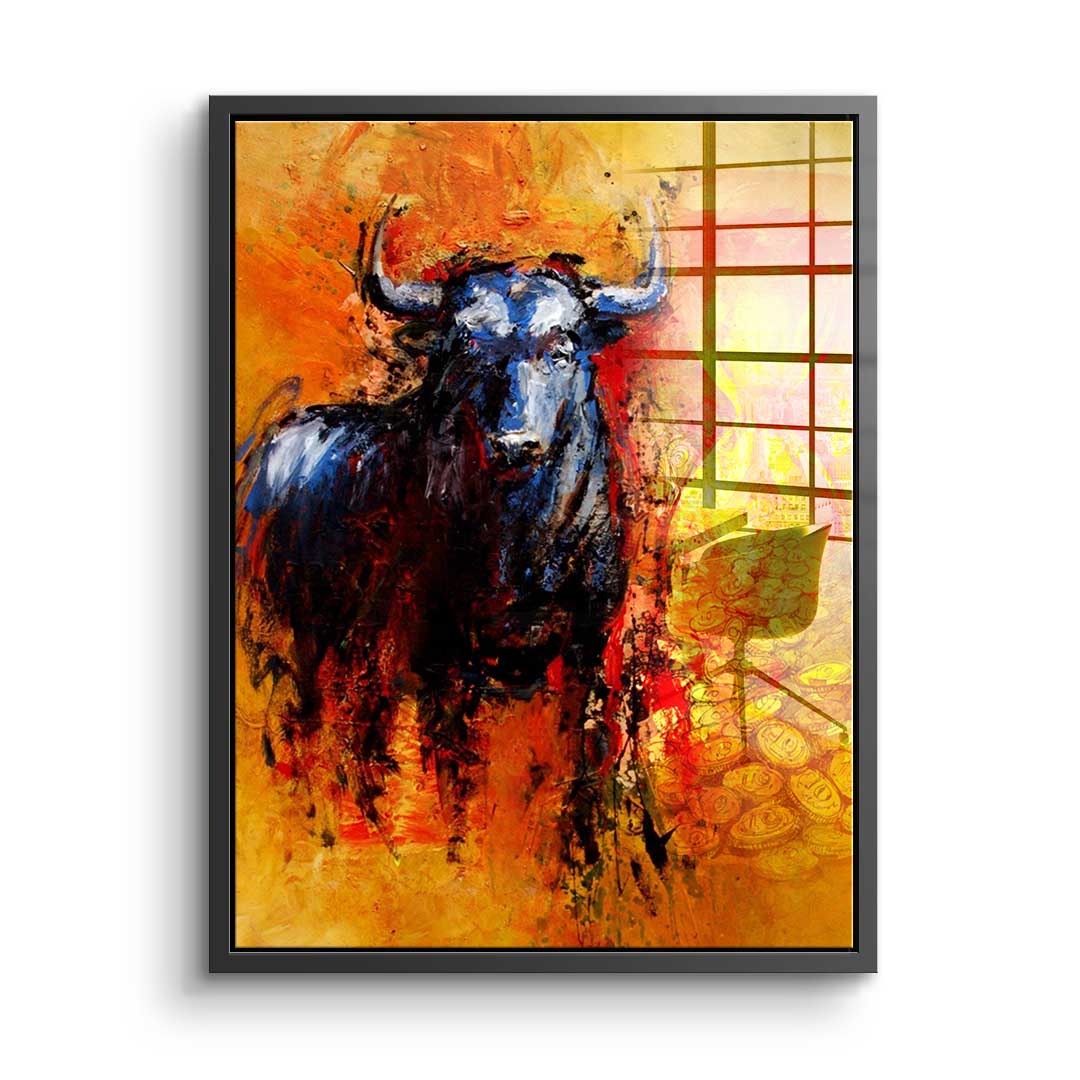 Time is money - acrylic glass