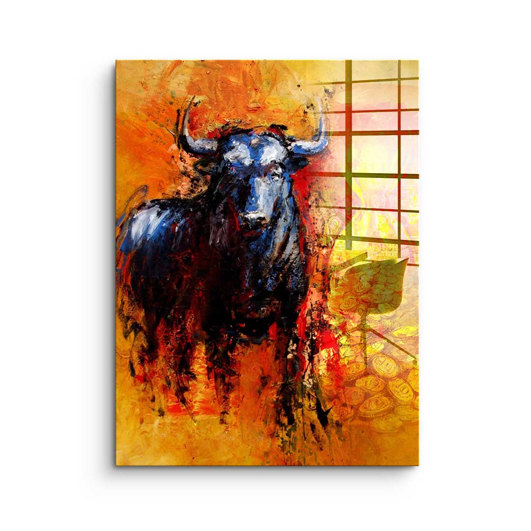 Time is money - acrylic glass