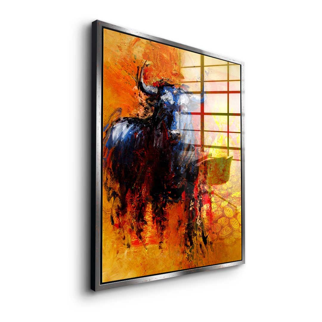 Time is money - acrylic glass