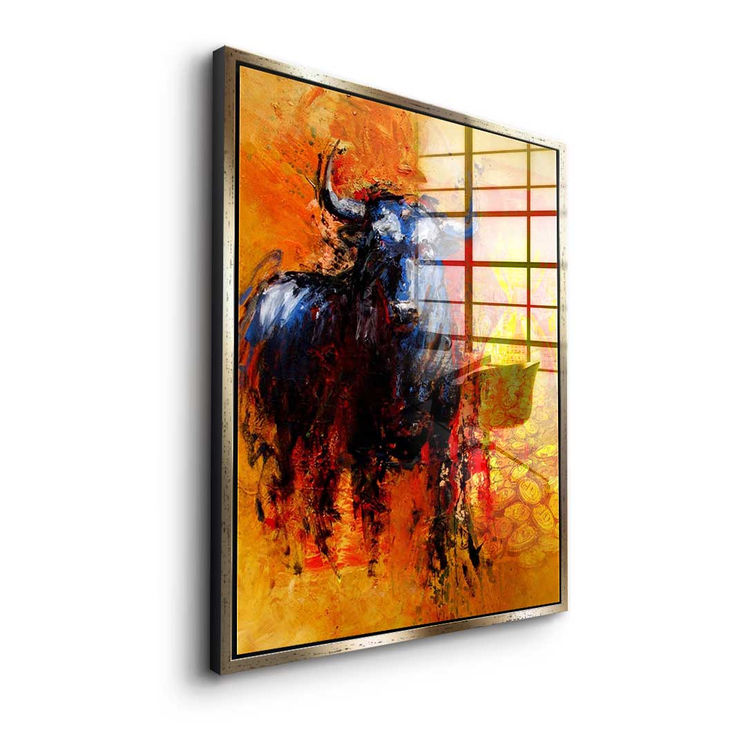 Time is money - acrylic glass